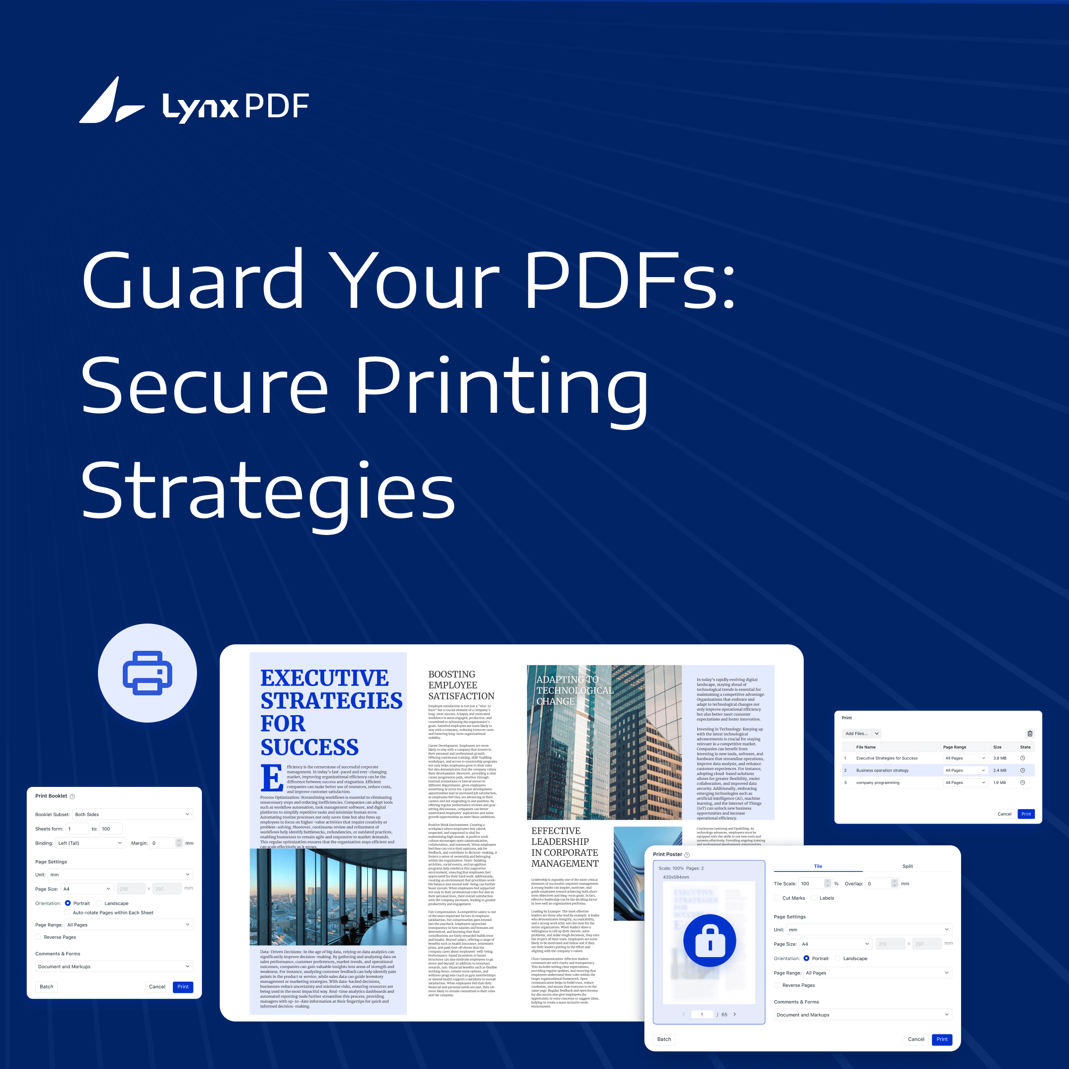 Secure Printing Solutions for Sensitive Documents