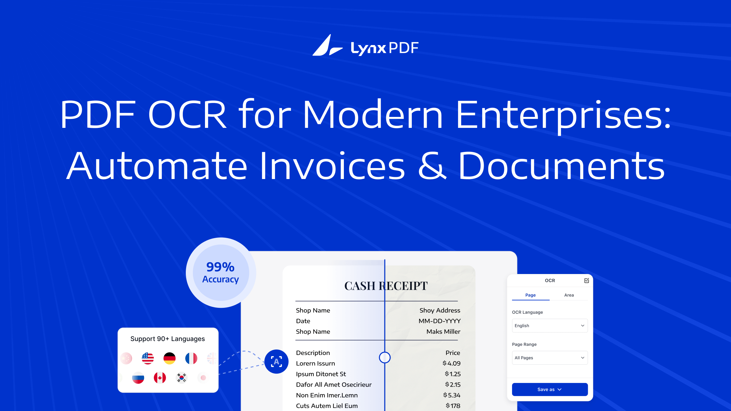 PDF OCR for Modern Enterprises: Automate Invoices & Documents