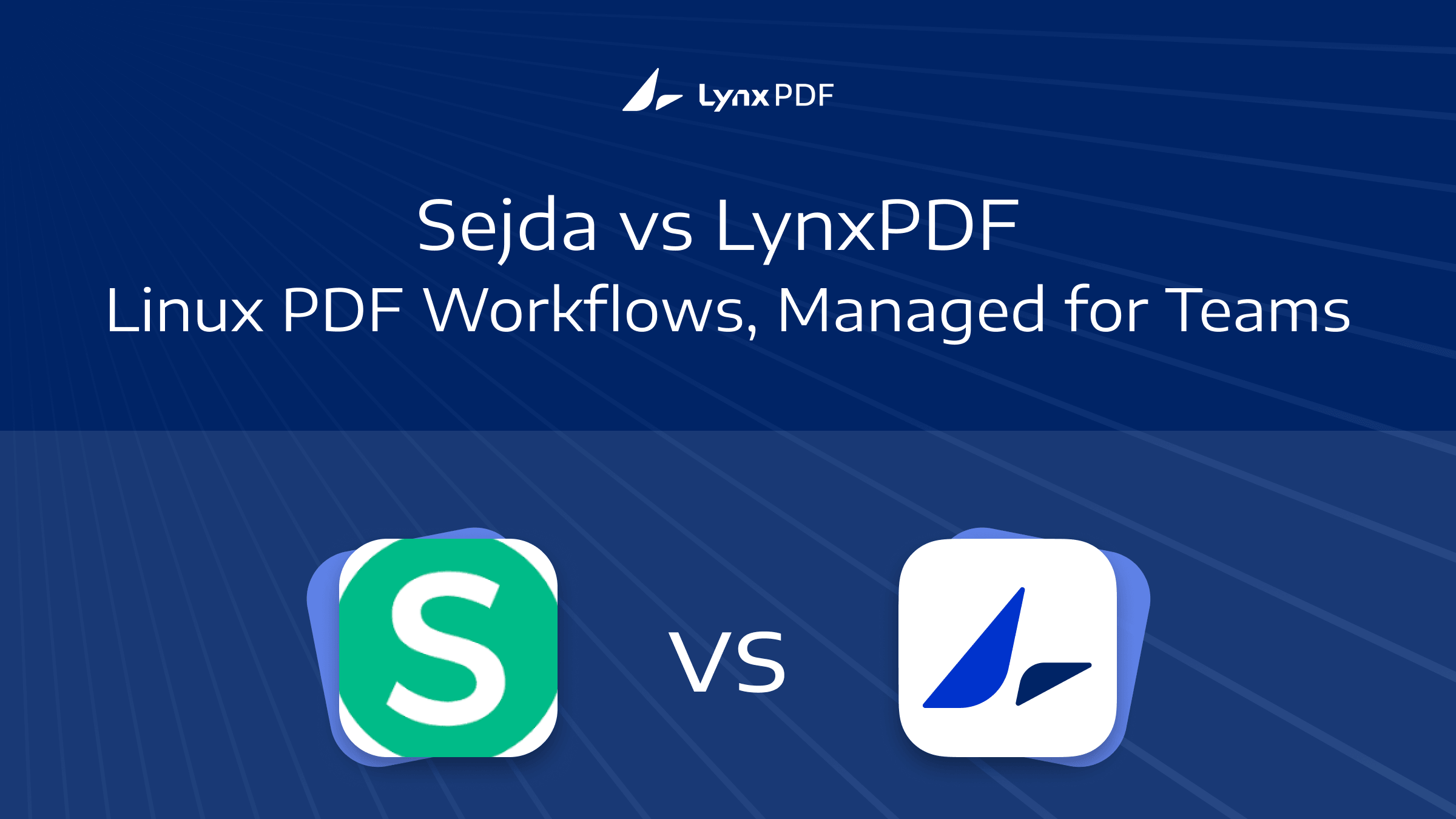 Sejda vs LynxPDF: Linux Flexibility or Managed PDF Operations?