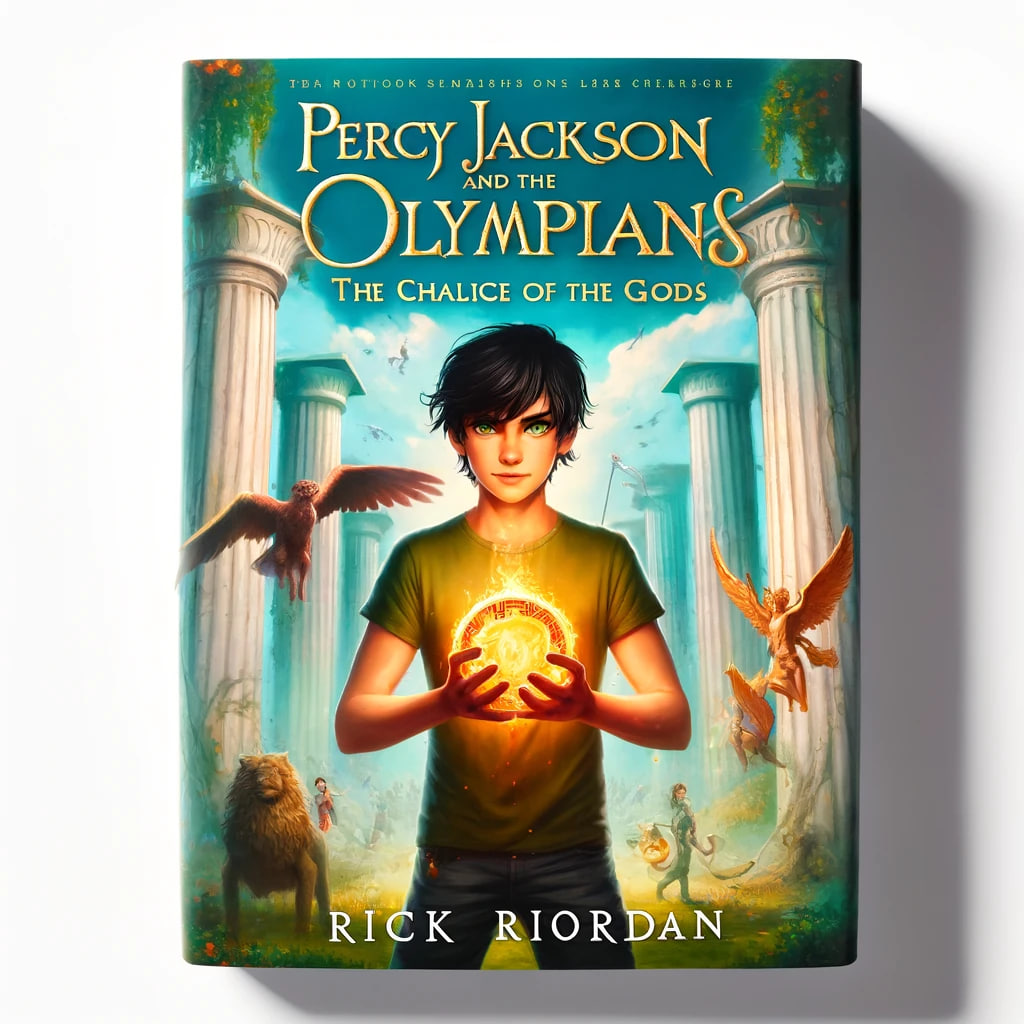 Percy Jackson and the Olympians: The Chalice of the Gods book cover image