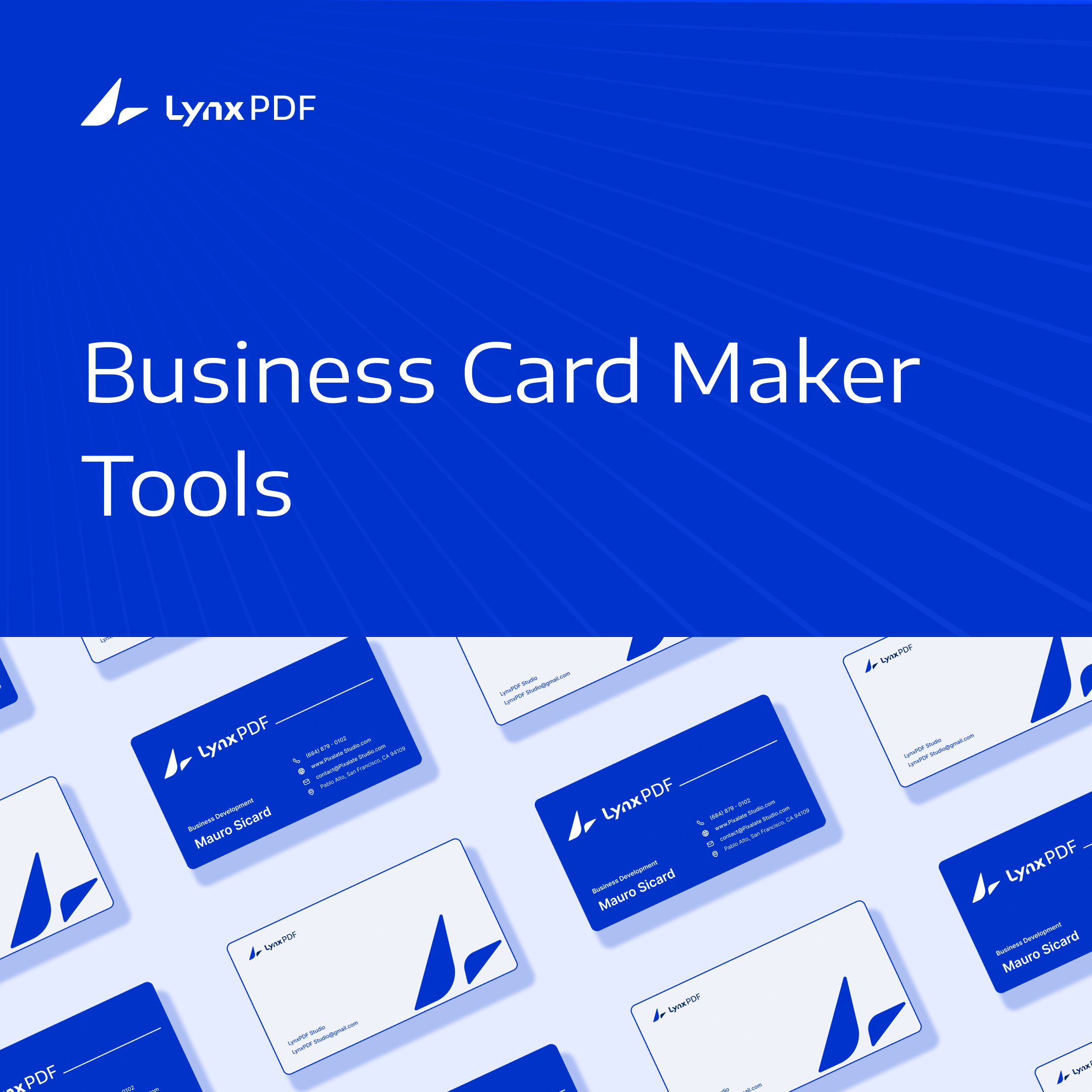 How to Create Stunning Business Cards with LynxPDF