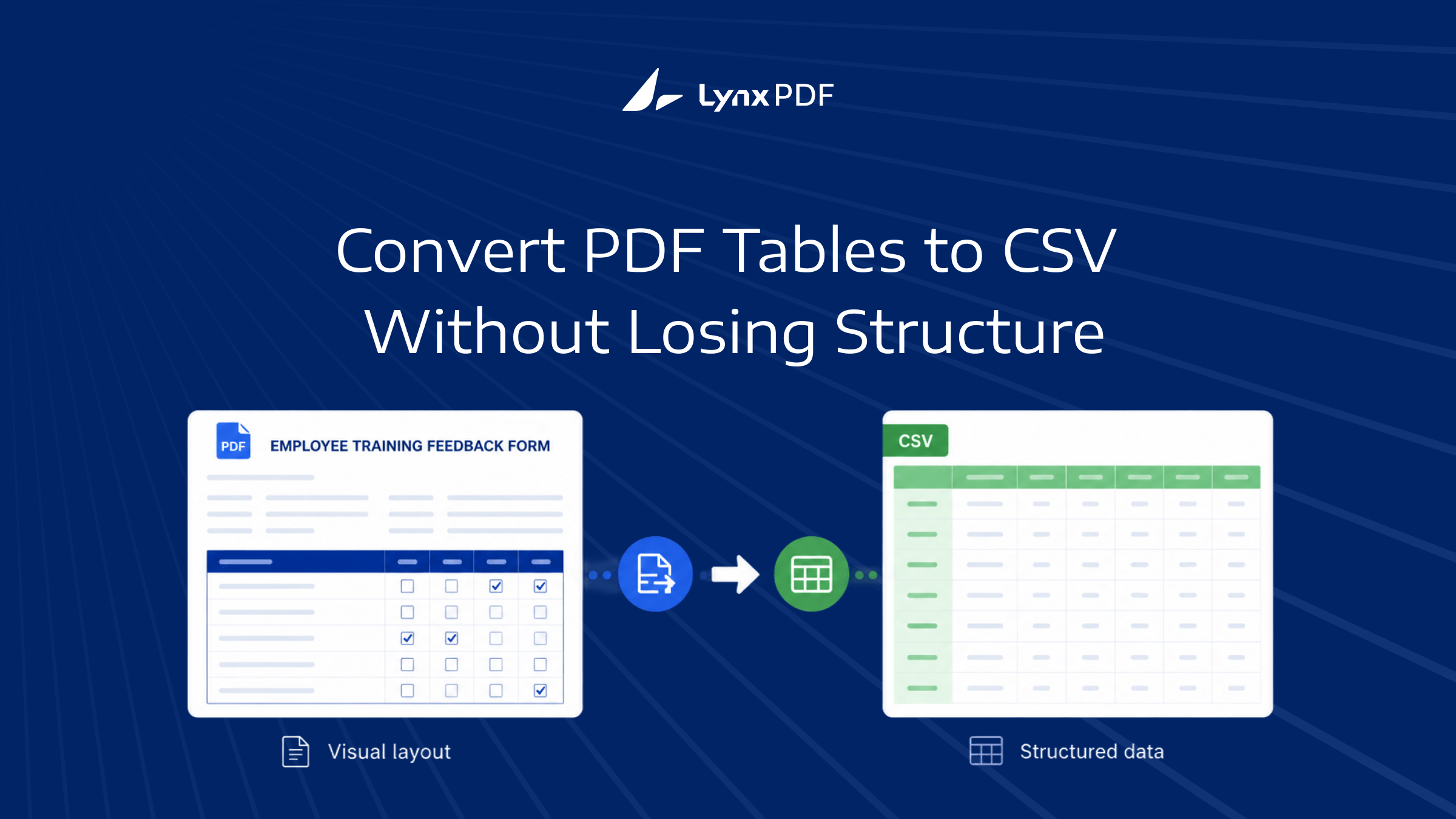 How to Convert PDF to CSV Without Losing Table Structure