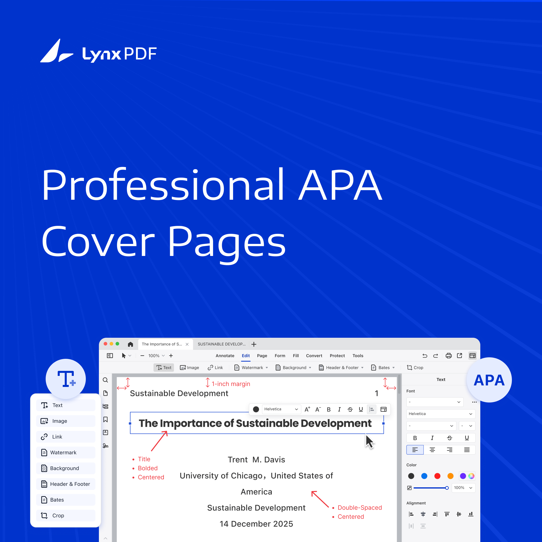 How to Create an APA Format Cover Page