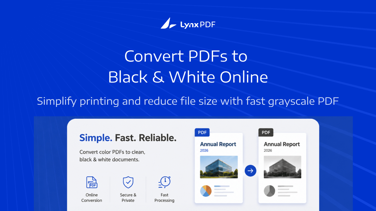 Free Online PDF to Black and White Converters: What Works (and What Doesn't)