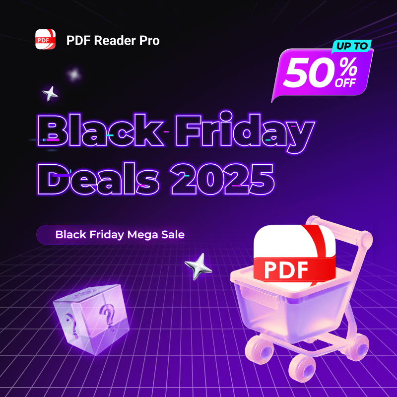 PDF Reader Pro Black Friday Deals 2025: Save 50% Now