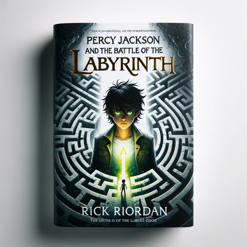 Percy Jackson and the Battle of the Labyrinth book cover image