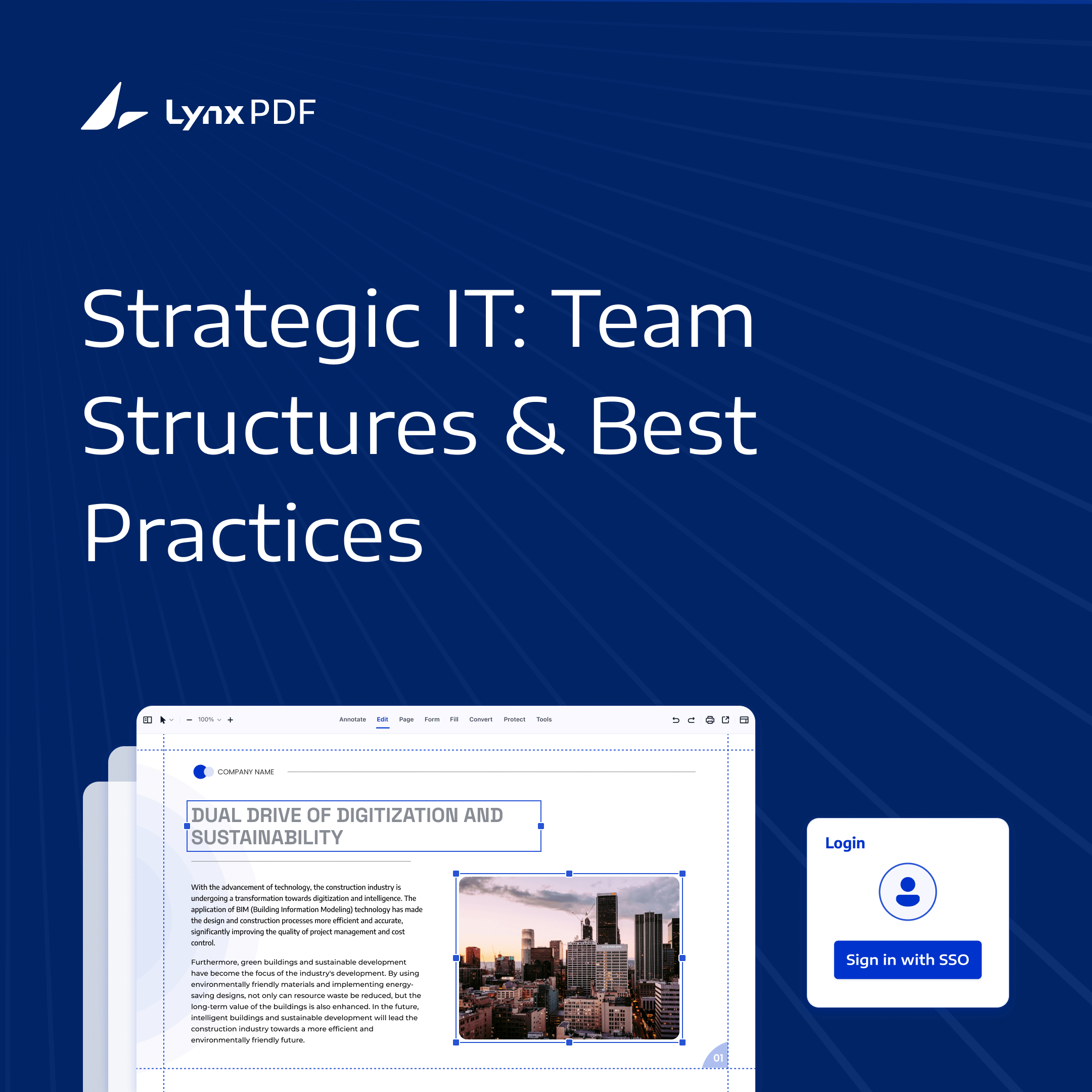 Why LynxPDF's Single Sign-On Is A Game-Changer For IT Teams