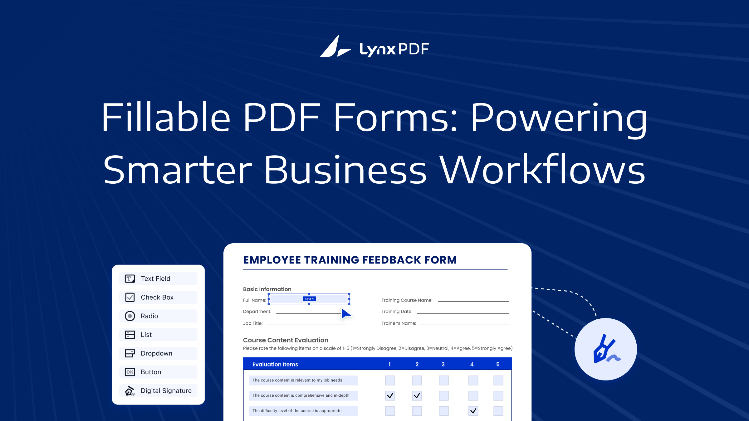 Fillable PDF Forms: Powering Smarter Business Workflows