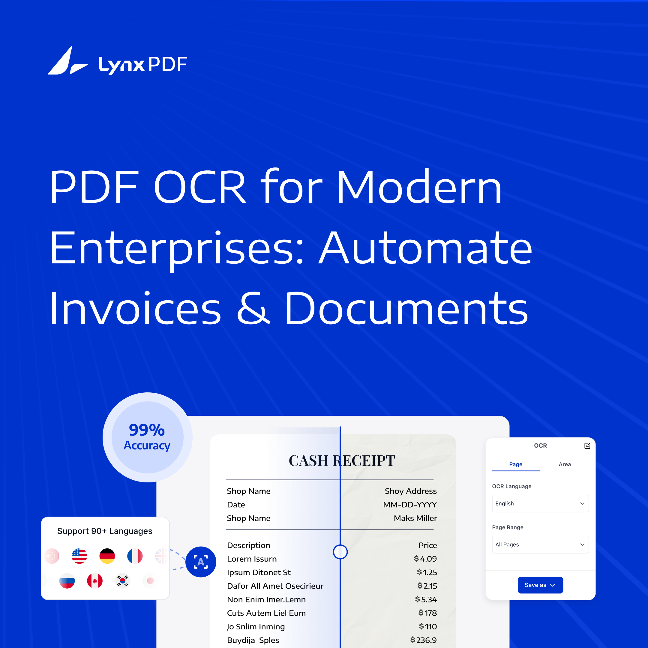 PDF OCR for Modern Enterprises: Automate Invoices & Documents