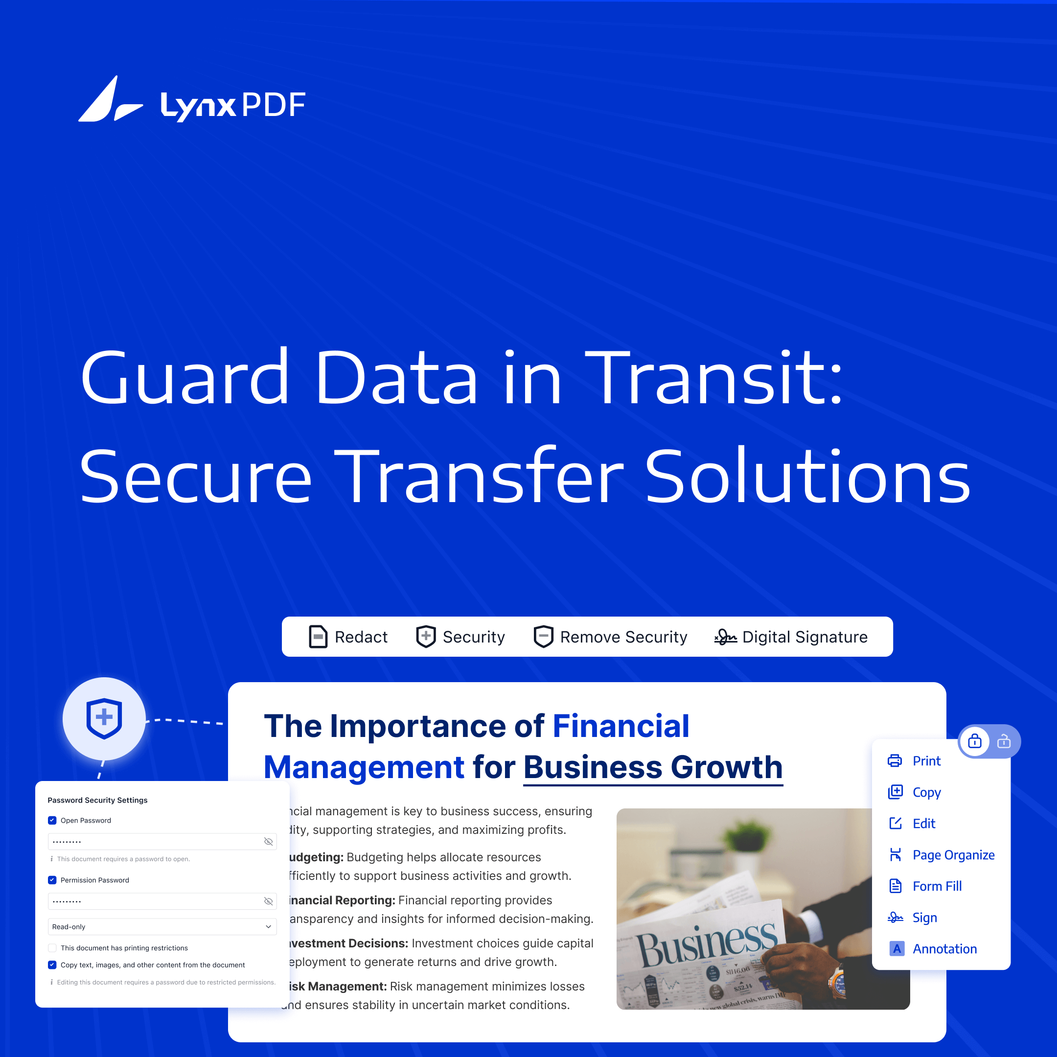 Enterprise Secure File Transfer Solutions with LynxPDF