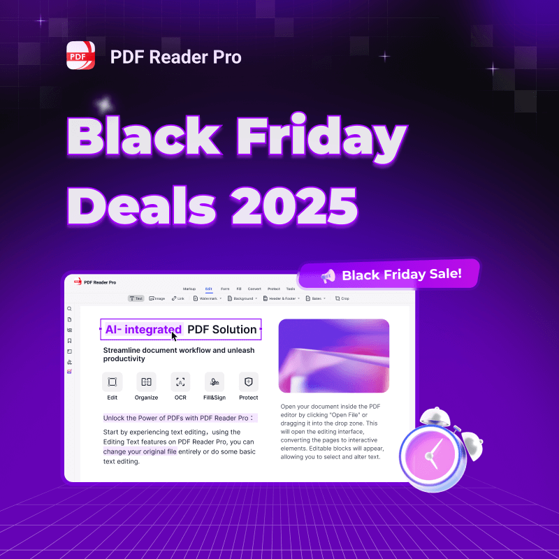 Why PDF Reader Pro is the Best PDF Editor to Get This Black Friday