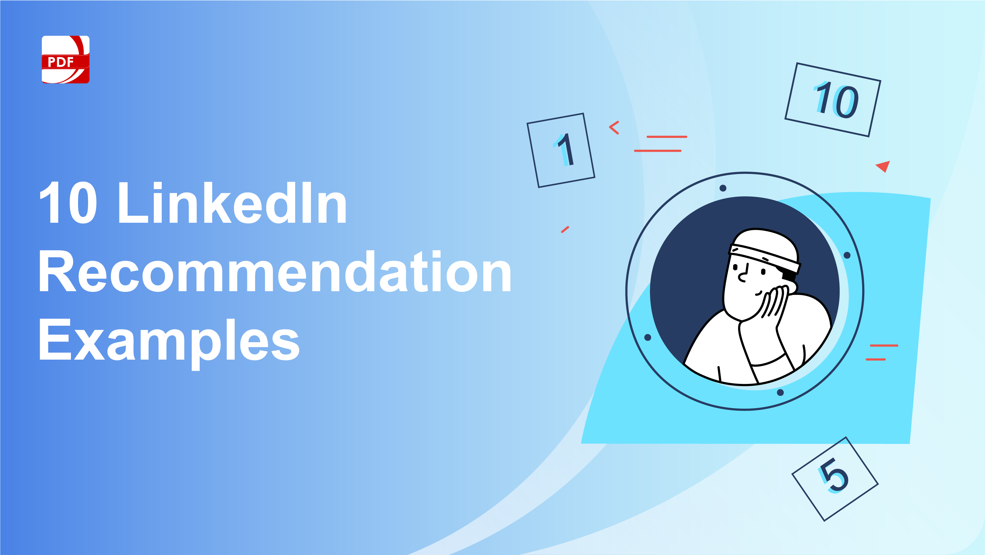 10 LinkedIn Recommendation Examples丨PDF Reader Pro
