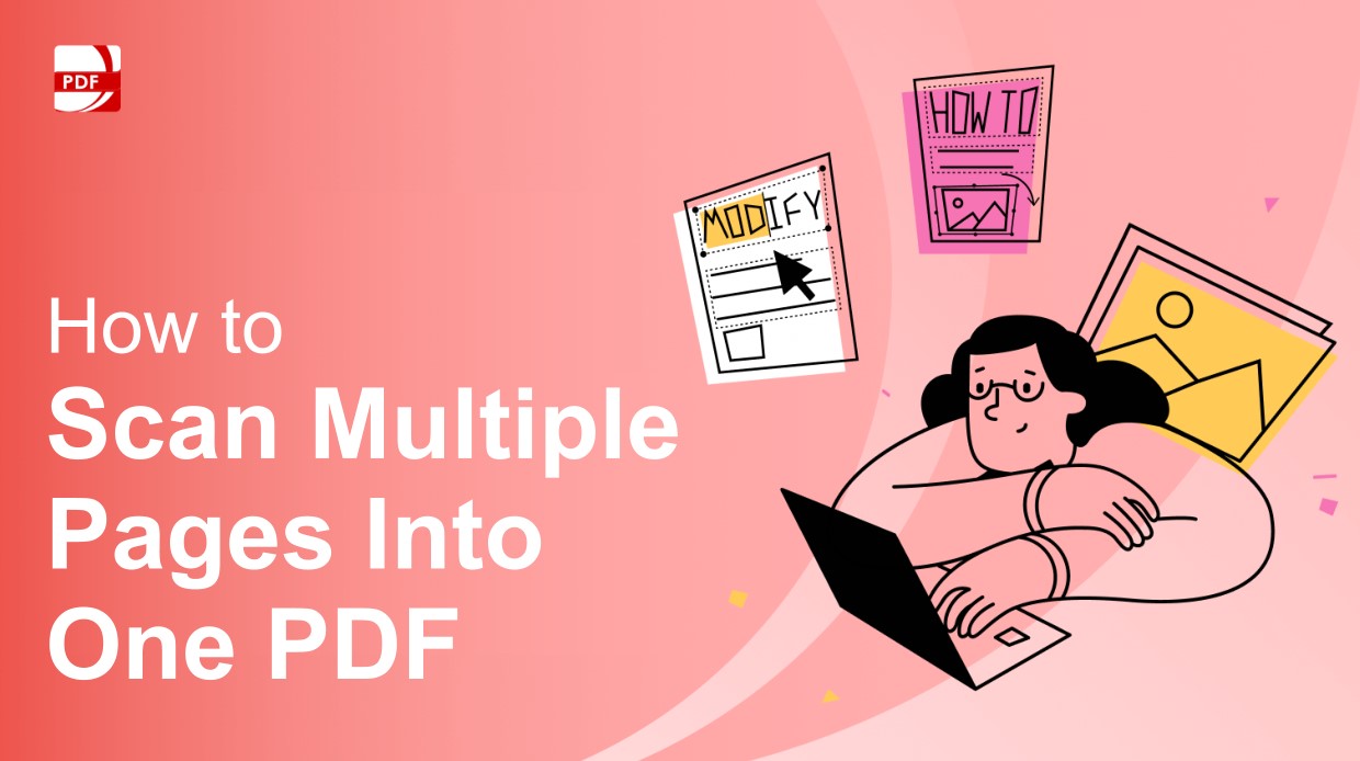 How to Scan Multiple Pages Into One PDF