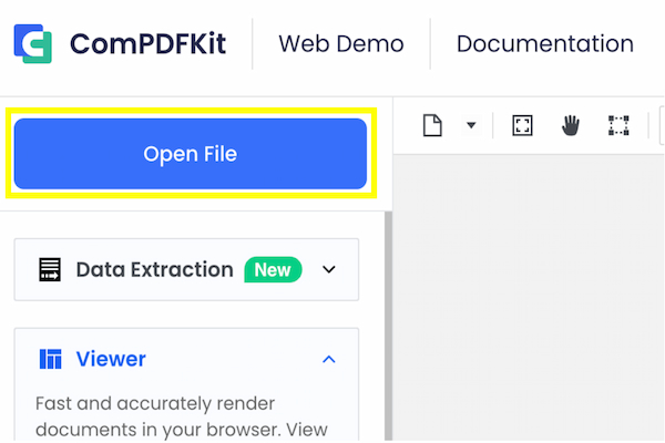 open file