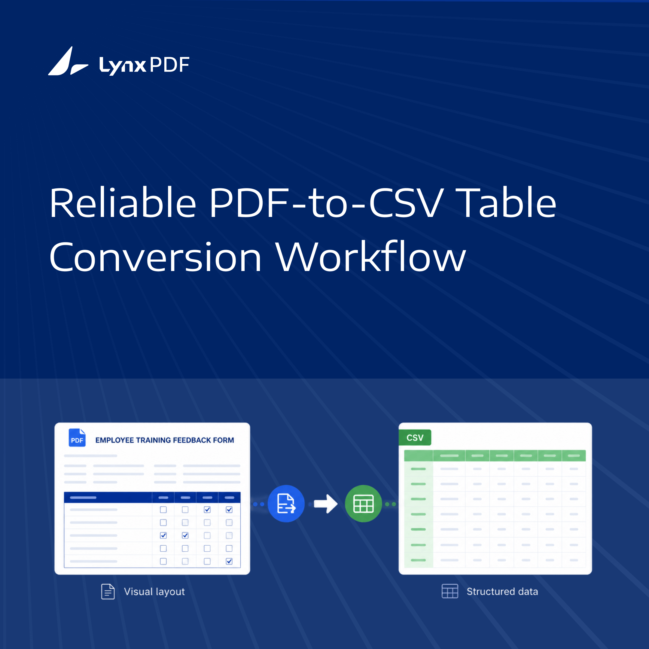 How to Convert PDF to CSV Without Losing Table Structure