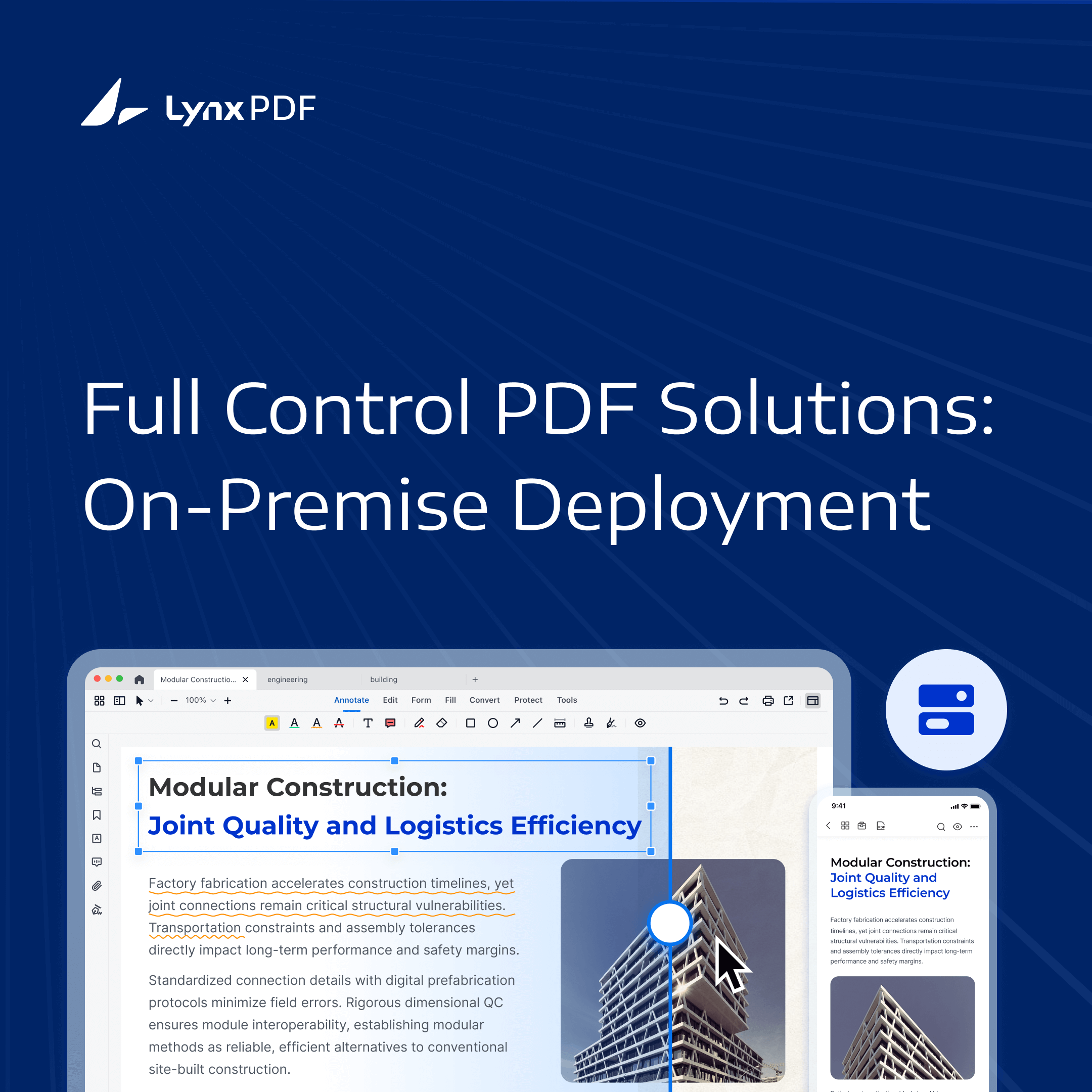 On-Premise PDF Solutions for Enterprise Control