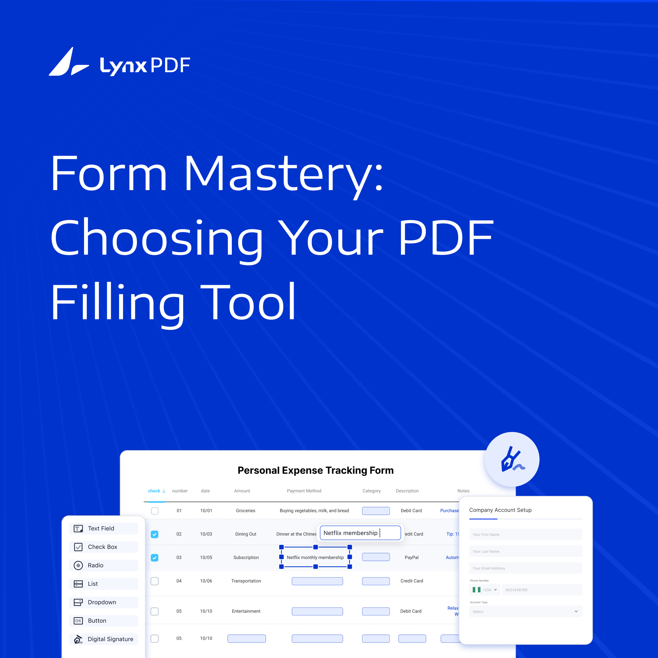 Best PDF Form Fillers in 2025: From Individual to Enterprise Use
